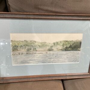 Watercolor naturmort- still life, art original, 17x11”, professionally framed